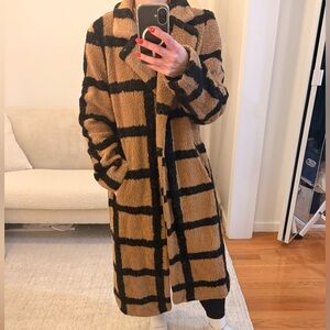 NVLT Black and Tan Teddy Jacket